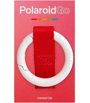 Polaroid Go Camera Clip, punane