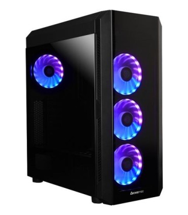 Chieftec Midi Tower PC GL-03B-UC-OP