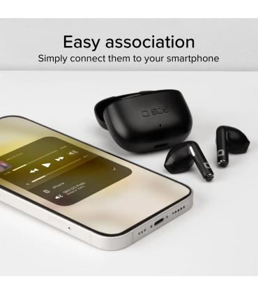 SBS juhtmevabad kõrvaklapid Go Pods TWS, must