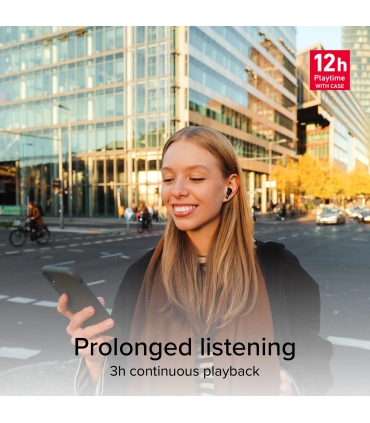 SBS juhtmevabad kõrvaklapid Go Pods TWS, must