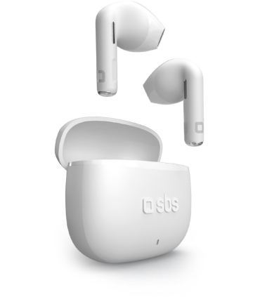 SBS juhtmevabad kõrvaklapid Go Pods TWS, valge