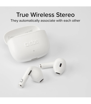 SBS juhtmevabad kõrvaklapid Go Pods TWS, valge