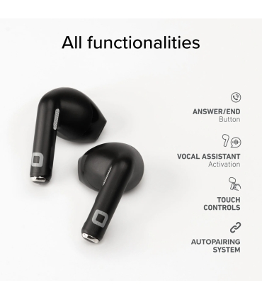 SBS juhtmevabad kõrvaklapid Go Pods TWS, must