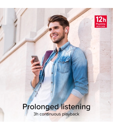 SBS juhtmevabad kõrvaklapid Go Pods TWS, valge