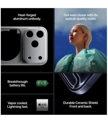 Apple iPhone 17 Pro 256GB, hõbedane