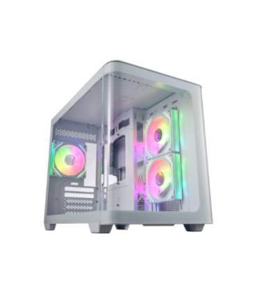 FSP S380 Mid Tower valge