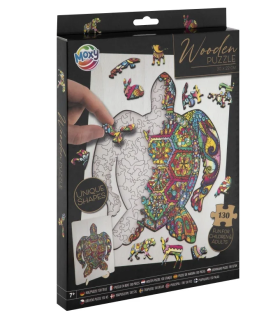 Moxy puidust pusle Kilpkonn 130 tk