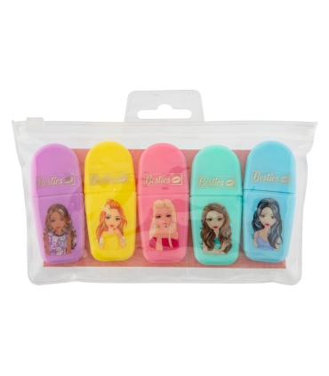 Besties mini markerid 5 tk kotis