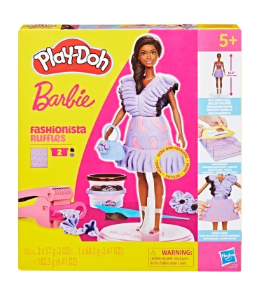 Play-Doh Barbie mängukomplekt Fashionista Ruffles