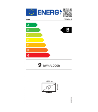 Acer Vero CB242YGbipr 24"