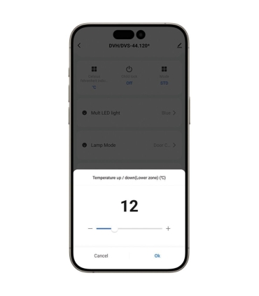 Dunavox DVH-44.120DB.TO Horizon veinikülmik