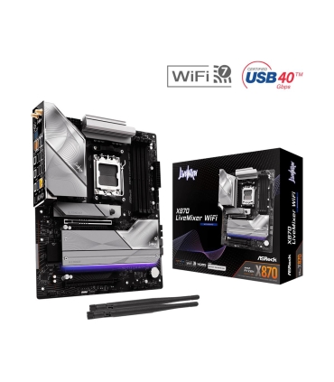 ASRock AMD X870 Socket AM5 ATX