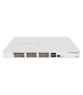 MikroTik CRS328-24P-4S+RM Gigabit Ethernet POE/POE+ router/switch PoE/Poe+ ports quantity 24, Power supply type Single, Rackmoun