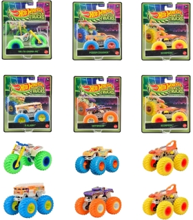 Hot Wheels® Monster Trucks pimedas helendavad autod