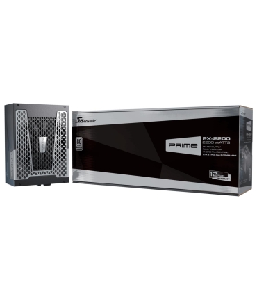 Seasonic PRIME PX ATX 3.1 2200 Watts Efficiency 80 PLUS PLATINIUM MTBF 100000 hours PRIME-PX-2200-ATX30