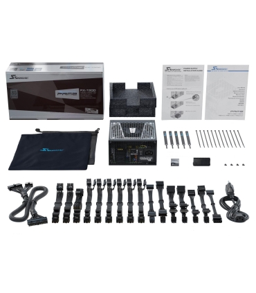 Seasonic PRIME TX ATX 3.0 1300 Watts Efficiency 80 PLUS TITANIUM MTBF 100000 hours PRIME-TX-1300-ATX30