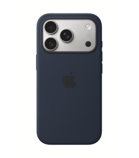 Apple iPhone 17 Pro Silicone Case with MagSafe – Midnight