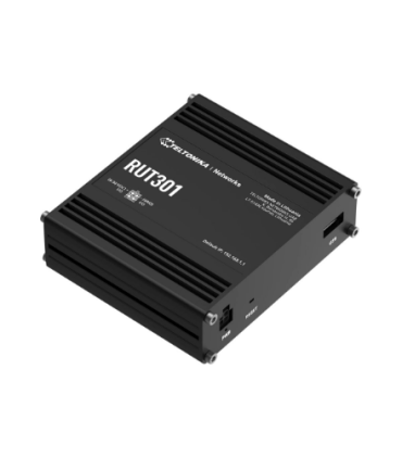 Ethernet Router | RUT301 | No Wi-Fi | 10/100 Mbit/s | Ethernet LAN (RJ-45) ports 5 | Mesh Support No | MU-MiMO No | No mobile br