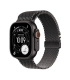 Apple Watch Ultra 3 GPS + Cellular 49mm Black Titanium Case with Black Titanium Milanese Loop - Large