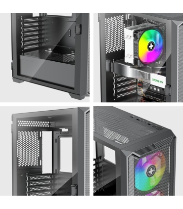 XILENCE Black Midi Tower PC XG161
