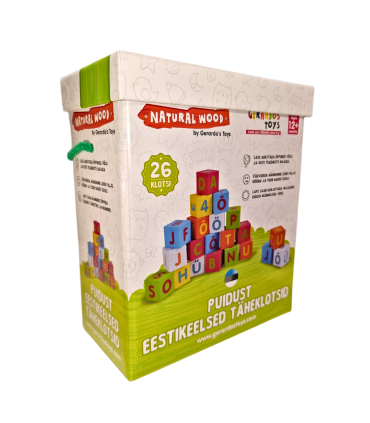 Gerardou0027s Toys puidust eesti täheklotsid 3,5 cm