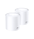 AX3000 Whole Home Mesh Wi-Fi 6 System | Deco X60 (2-pack) | 802.11ax | 2402+574 Mbit/s | 10/100/1000 Mbit/s | Ethernet LAN (RJ-4