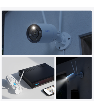 Reolink | 4K WiFi 6 Surveillance Camera | W330 | Bullet | 8 MP | 4mm/F1.6 | IP67 | H.265 | Micro SD, Max. 512 GB