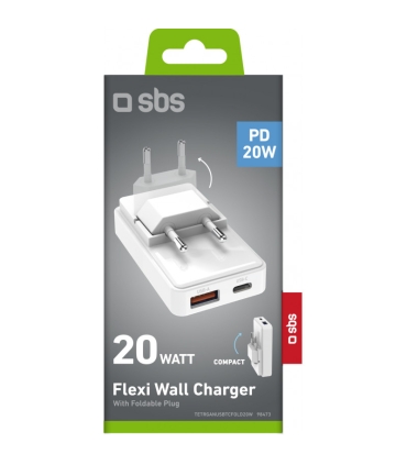SBS laadija Flexi USB/USB-C 20W