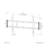 Neomounts WL30-550BL18 TV mount wall 43-86"