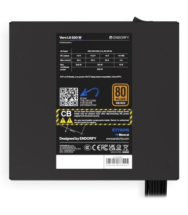 Endorfy ATX PC 200 - 240 V 550 W EY7A016