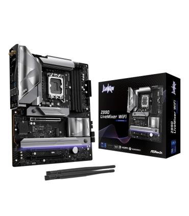 ASRock Intel Z890 LGA 1851 (Socket V1) ATX Z890LIVEMIXERWIFI