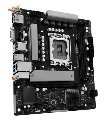 ASRock Intel H810 LGA 1851 (Socket V1) micro ATX