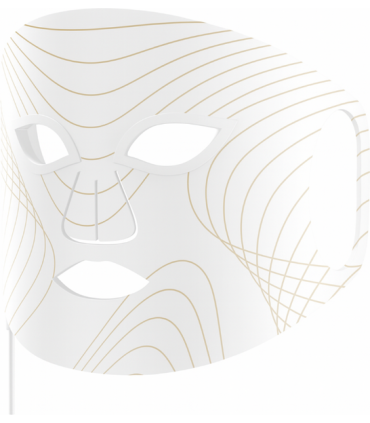 Lunni 7 värvi LED lähiinfrapunavalgusega näomask, valge