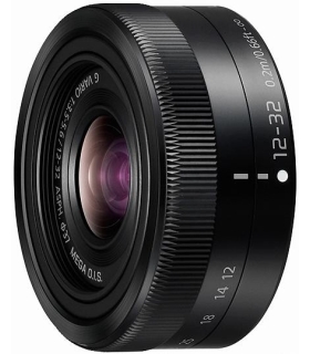 Panasonic Lumix G Vario 12-32mm f/3.5-5.6 ASPH./MEGA O.I.S. objektiiv, must