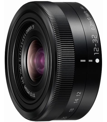 Panasonic Lumix G Vario 12-32mm f/3.5-5.6 ASPH./MEGA O.I.S. objektiiv, must