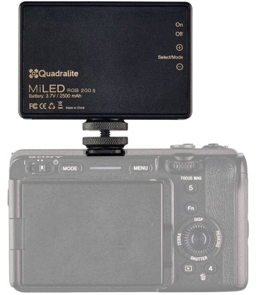 Quadralite videovalgusti MiLED RGB 200II