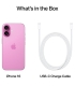Apple iPhone 16 256GB, roosa