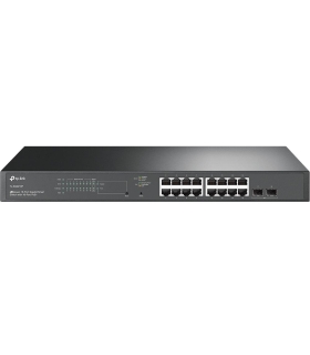 TP-LINK Switch  JetStream TL-SG2218P Desktop/pedestal 16x10Base-T / 100Base-TX / 1000Base-T 2xSFP PoE+ ports 16 150 Watts TL-SG2