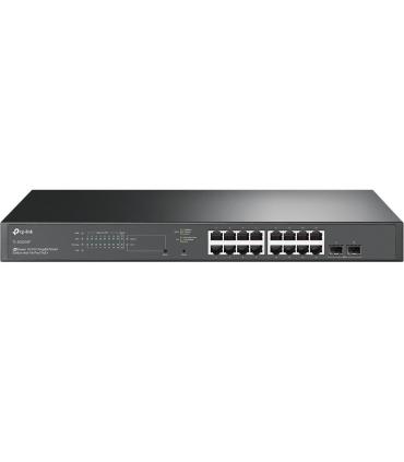 TP-LINK Switch  JetStream TL-SG2218P Desktop/pedestal 16x10Base-T / 100Base-TX / 1000Base-T 2xSFP PoE+ ports 16 150 Watts TL-SG2