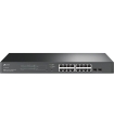 TP-LINK Switch  JetStream TL-SG2218P Desktop/pedestal 16x10Base-T / 100Base-TX / 1000Base-T 2xSFP PoE+ ports 16 150 Watts TL-SG2