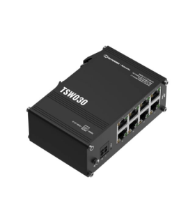 Teltonika Switch | TSW030 | Unmanaged | DIN rail mountable | 10/100 Mbps (RJ-45) ports quantity 8 | Power supply type 2-pin indu