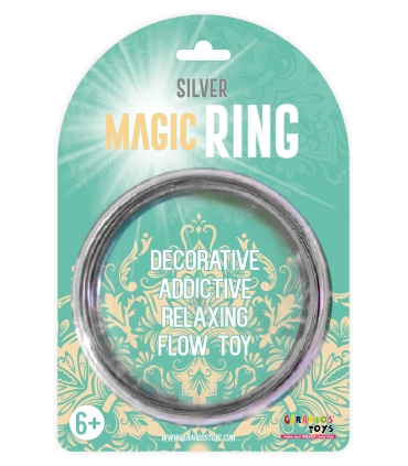 Gerardou0027s Toys 3D maagilised rõngad, hõbe