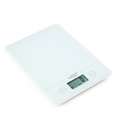 Adler AD3138W köögikaal, valge 5 kg