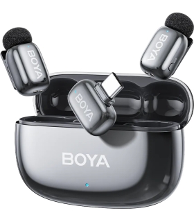 Boya juhtmevaba mikrofon mini 2-02 USB-C, space gray