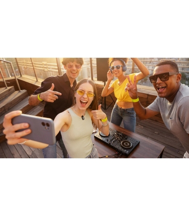 Boya juhtmevaba mikrofon mini 2-01 Lightning/USB-C, must