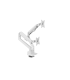 Arozzi Desk Mount Neo Duo - Gas Spring Monitor Arm AZ-ALZARE-NEO-DUO-WT