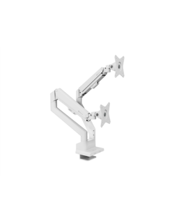 Arozzi Desk Mount Neo Duo - Gas Spring Monitor Arm AZ-ALZARE-NEO-DUO-WT
