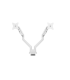 Arozzi Desk Mount Neo Duo - Gas Spring Monitor Arm AZ-ALZARE-NEO-DUO-WT