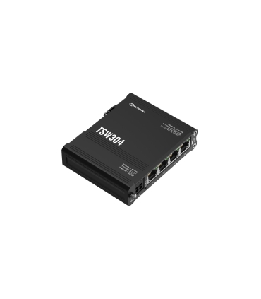 TELTONIKA Switch  4xRJ-45 ports RJ-45 Ports Type Gigabit Ethernet (10/100/1000) Power over Ethernet (PoE) Yes TSW304