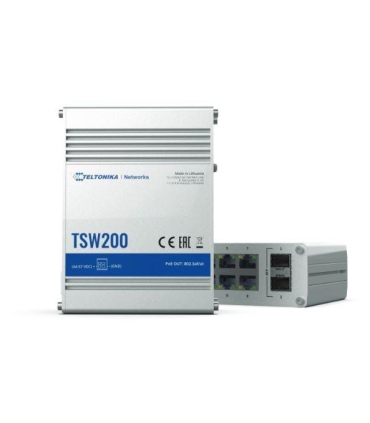 TELTONIKA Switch  TSW2000000B0 PoE ports 8 240 Watts TSW200